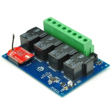 TSRW430- 4 Channel WiFi Smartphone Controlled 30A Relay Board with Enclosure